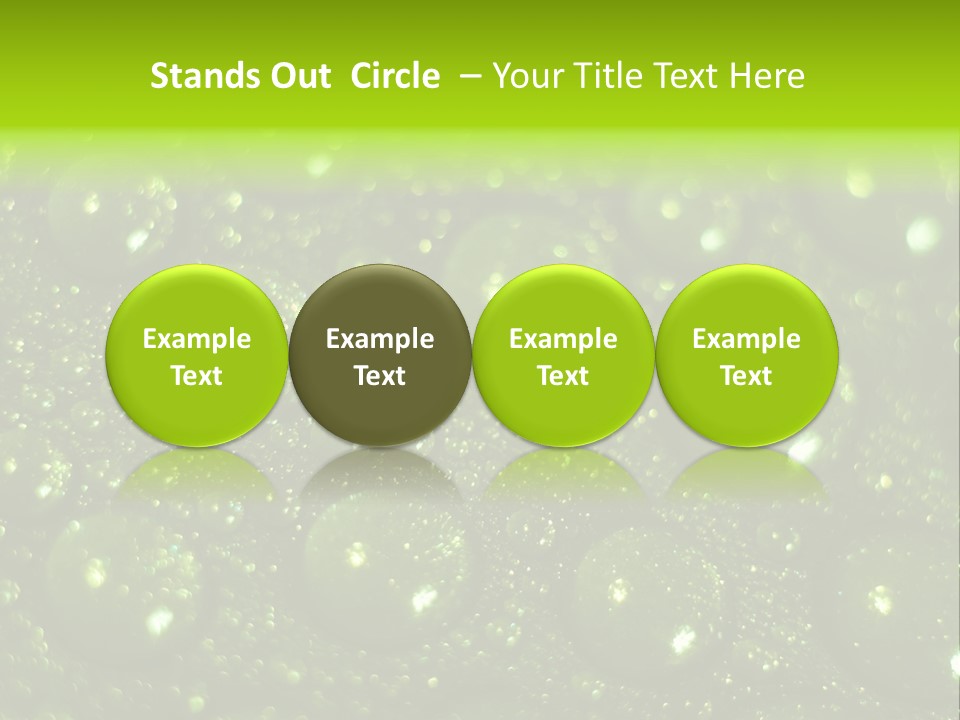 Droplet Red Wet PowerPoint Template