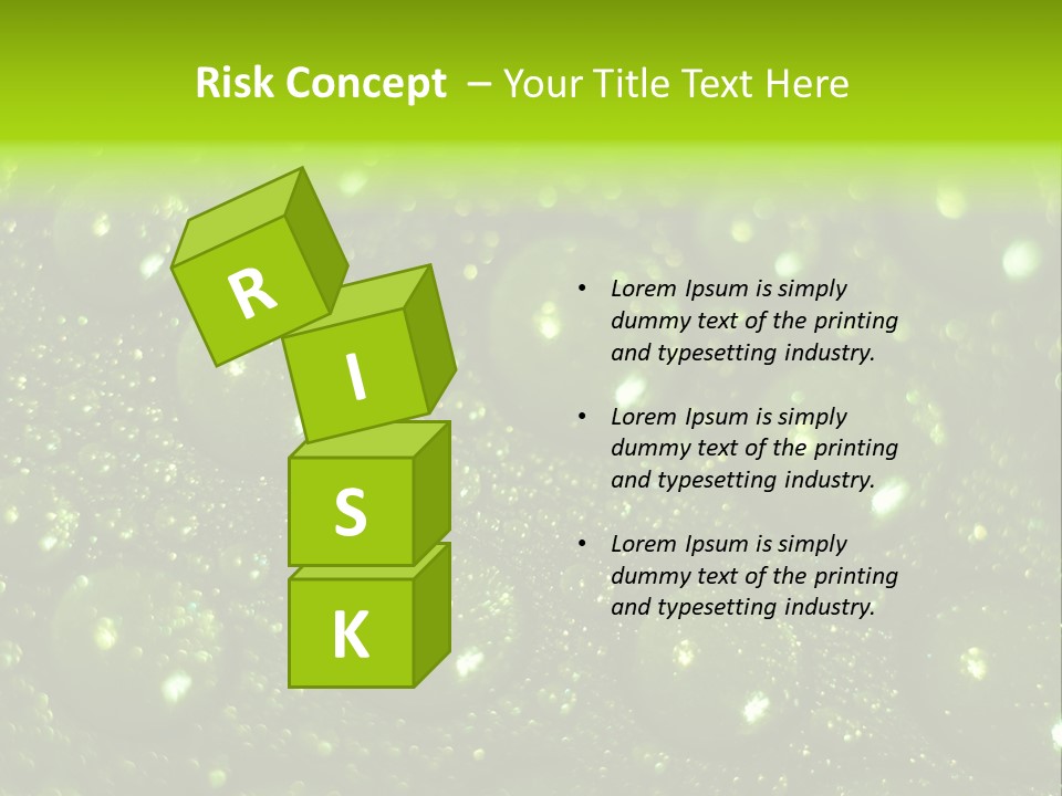 Droplet Red Wet PowerPoint Template