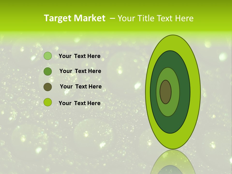 Droplet Red Wet PowerPoint Template