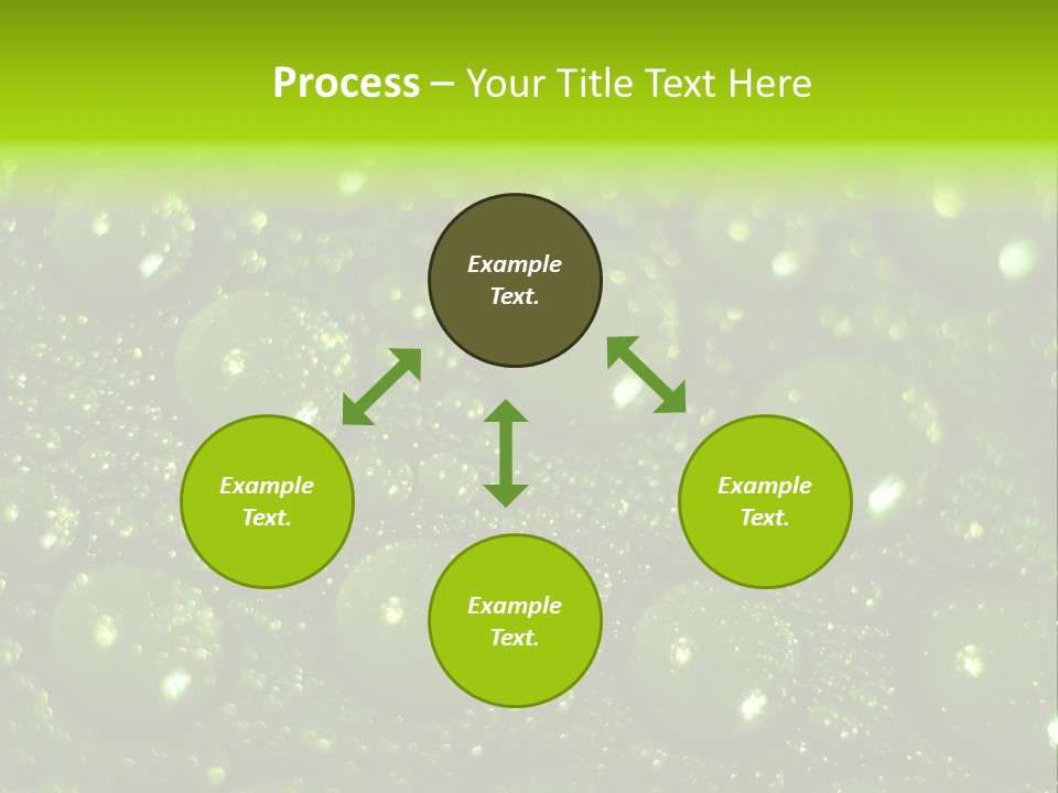 Droplet Red Wet PowerPoint Template