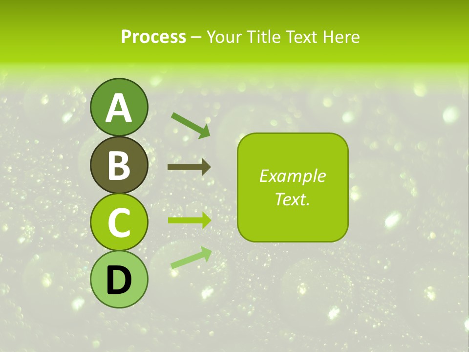 Droplet Red Wet PowerPoint Template