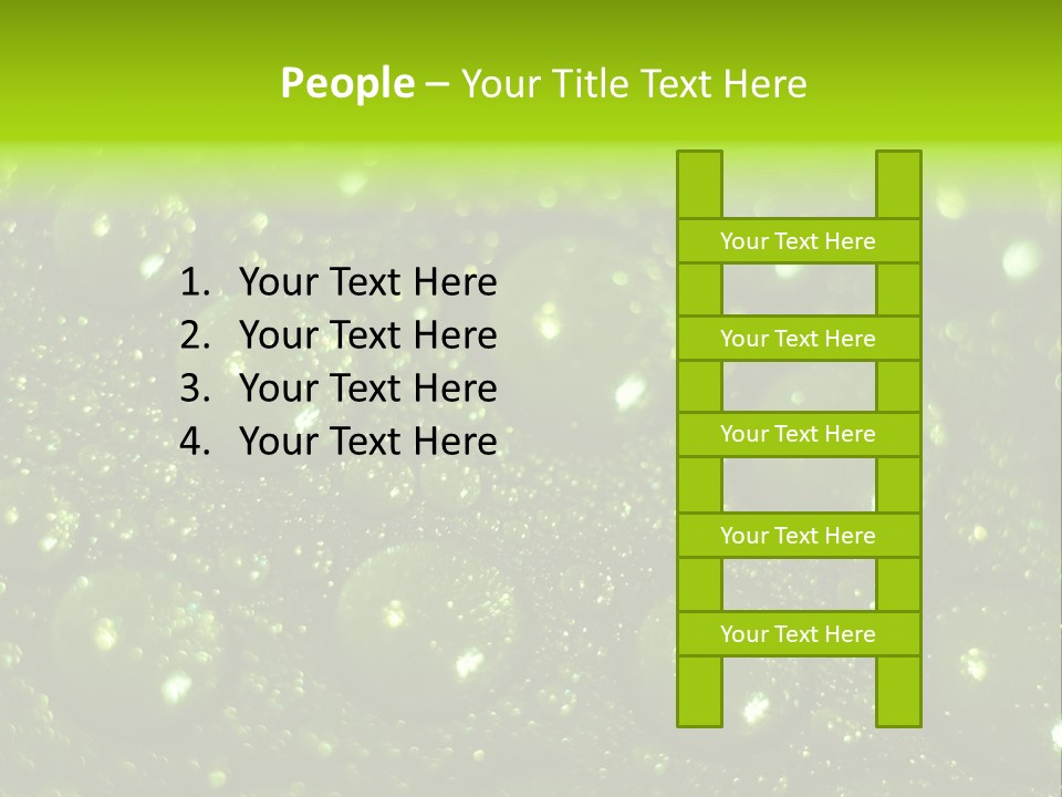 Droplet Red Wet PowerPoint Template