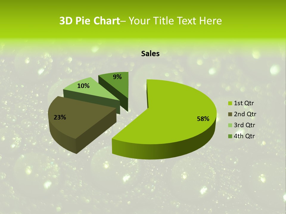 Droplet Red Wet PowerPoint Template