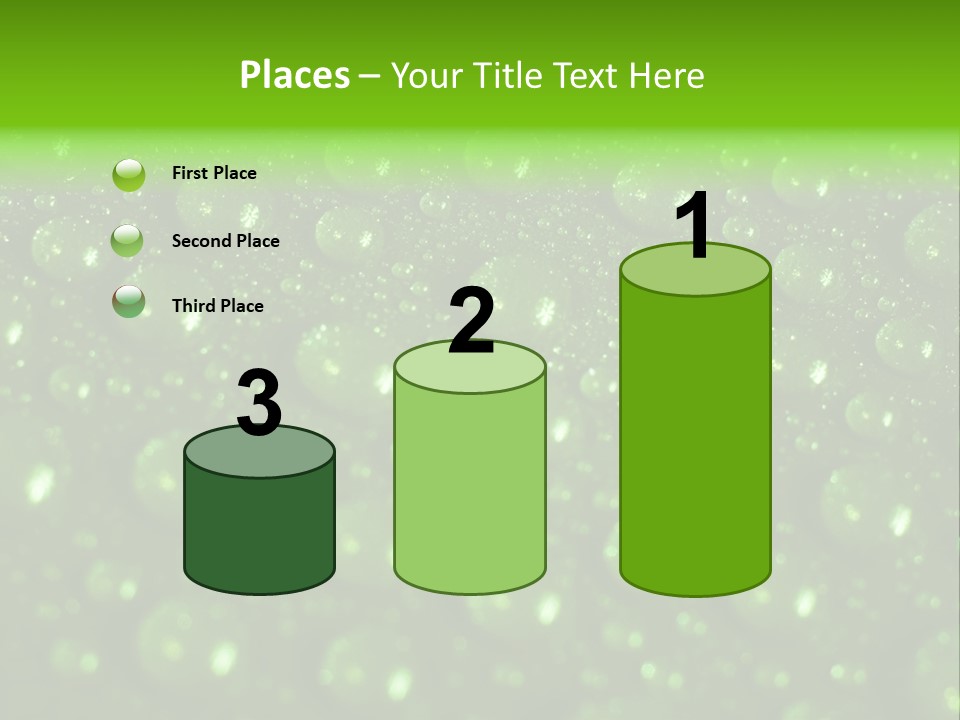 Wet Fibre Macro PowerPoint Template