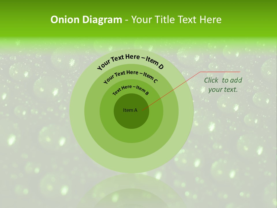 Wet Fibre Macro PowerPoint Template