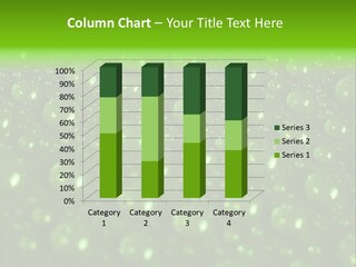 Wet Fibre Macro PowerPoint Template