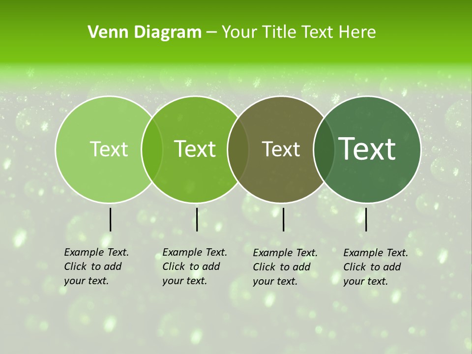Wet Fibre Macro PowerPoint Template