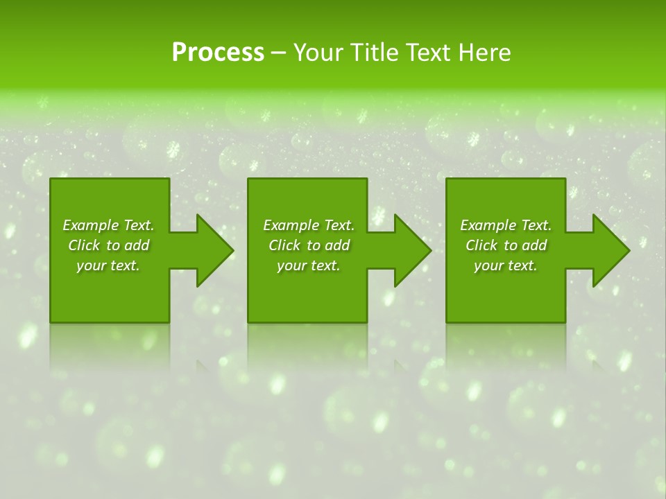 Wet Fibre Macro PowerPoint Template