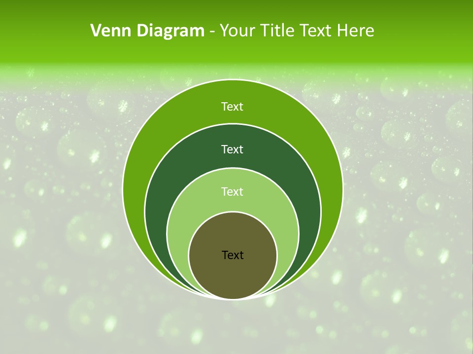 Wet Fibre Macro PowerPoint Template
