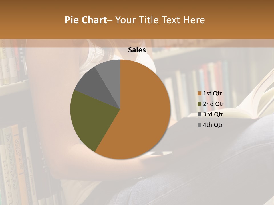 Beautiful Life Library PowerPoint Template