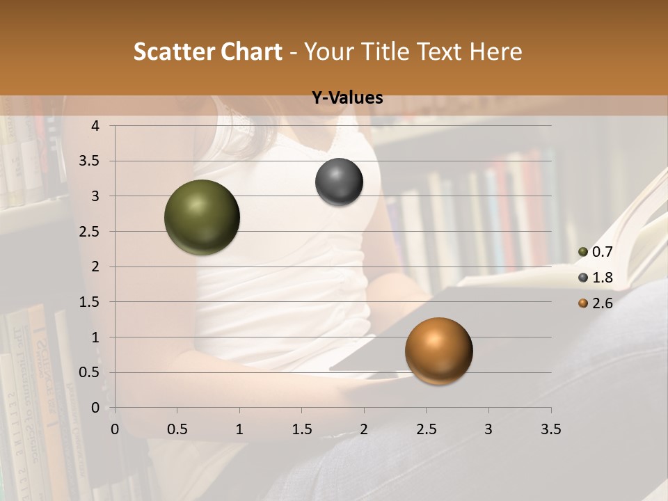 Beautiful Life Library PowerPoint Template