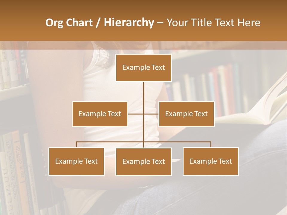 Beautiful Life Library PowerPoint Template