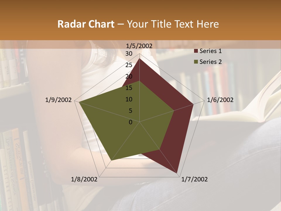 Beautiful Life Library PowerPoint Template