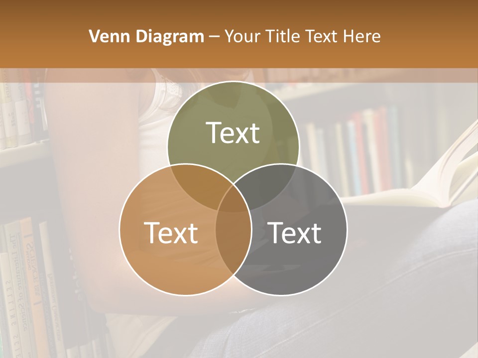 Beautiful Life Library PowerPoint Template