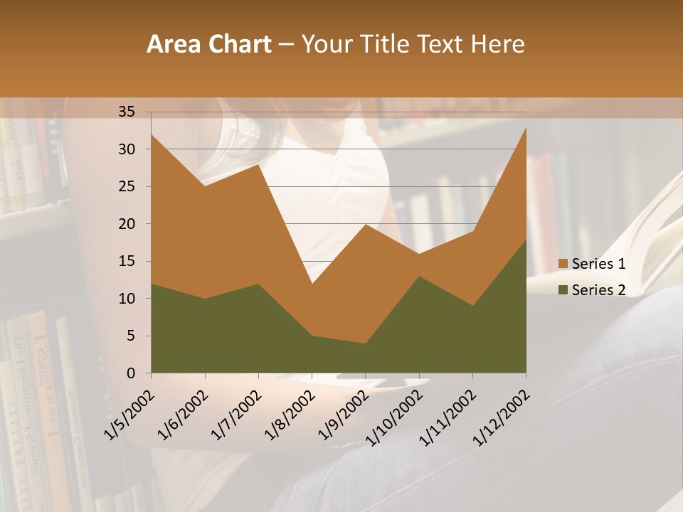 Beautiful Life Library PowerPoint Template