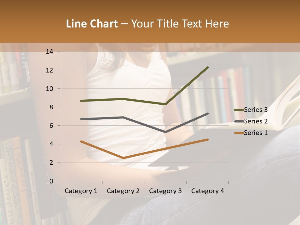 Beautiful Life Library PowerPoint Template
