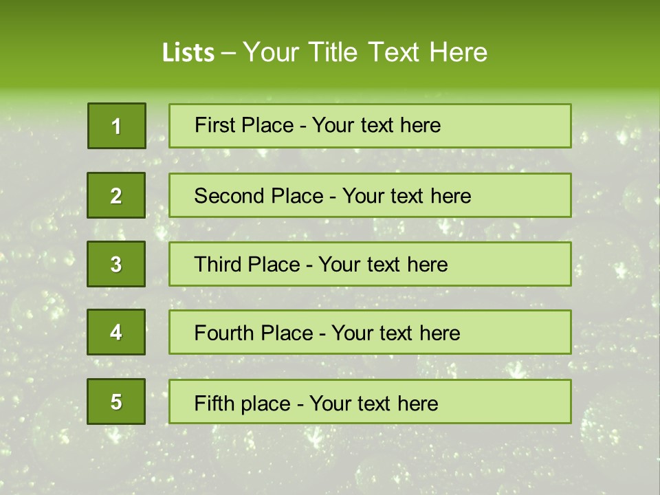 Colour Blade Metallic PowerPoint Template