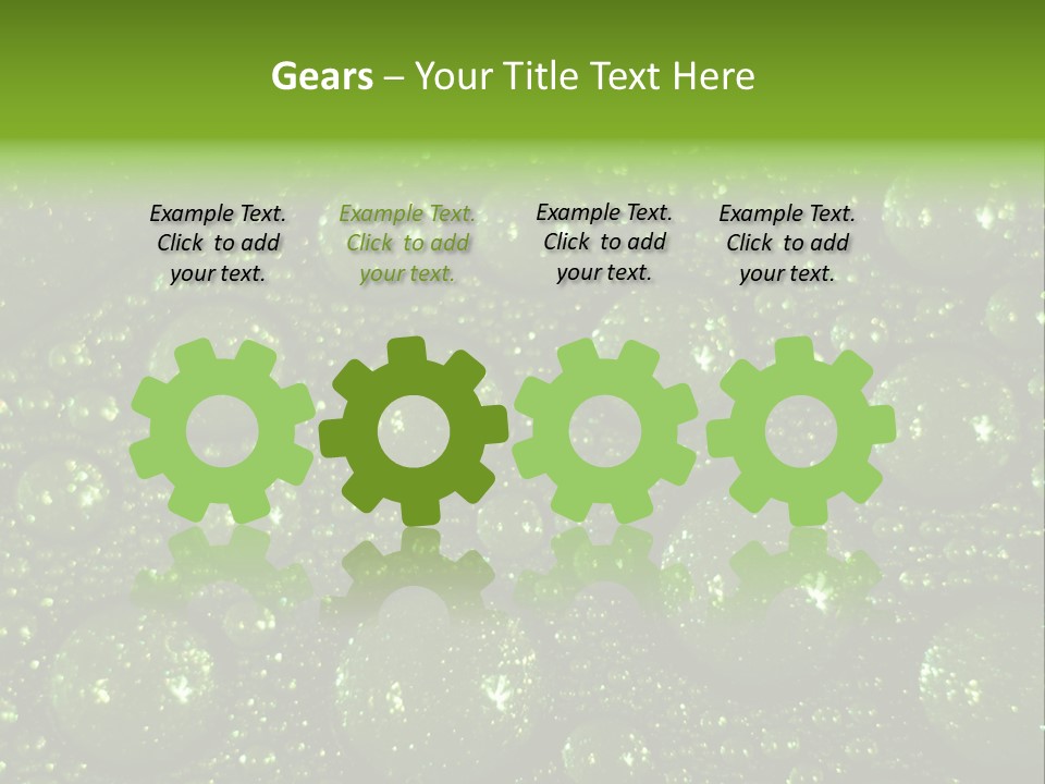 Colour Blade Metallic PowerPoint Template