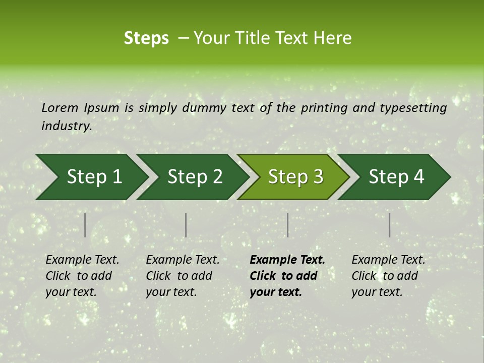 Colour Blade Metallic PowerPoint Template