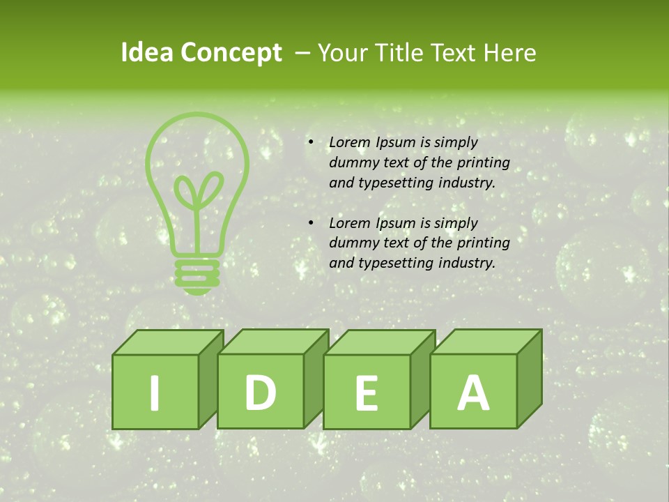 Colour Blade Metallic PowerPoint Template