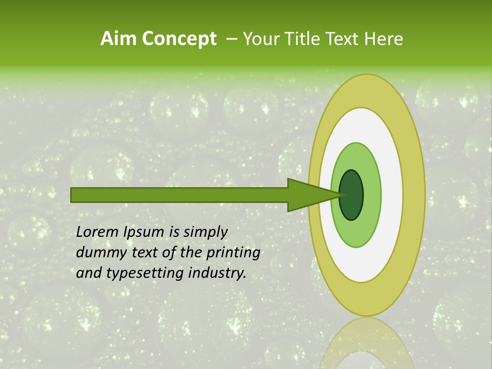 Colour Blade Metallic PowerPoint Template