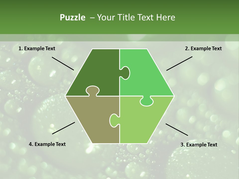 Skiing Over Star PowerPoint Template