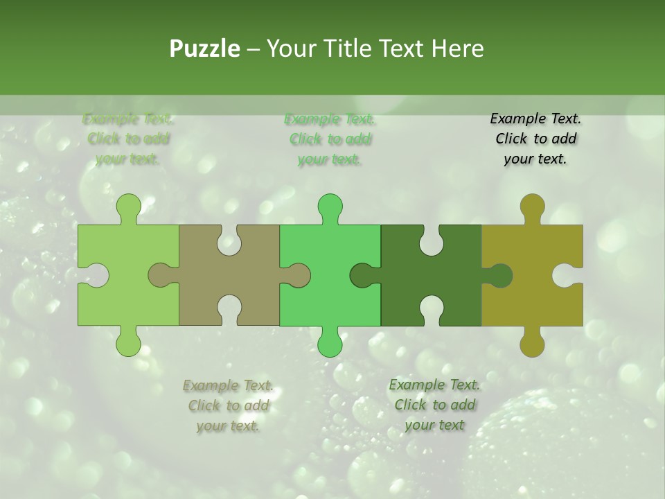 Skiing Over Star PowerPoint Template