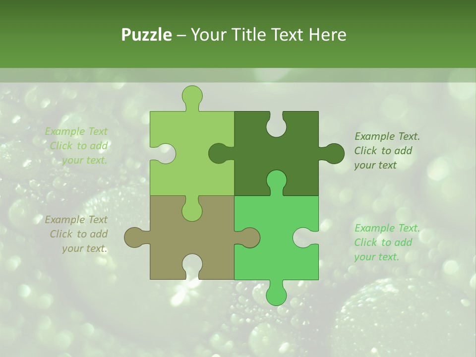 Skiing Over Star PowerPoint Template