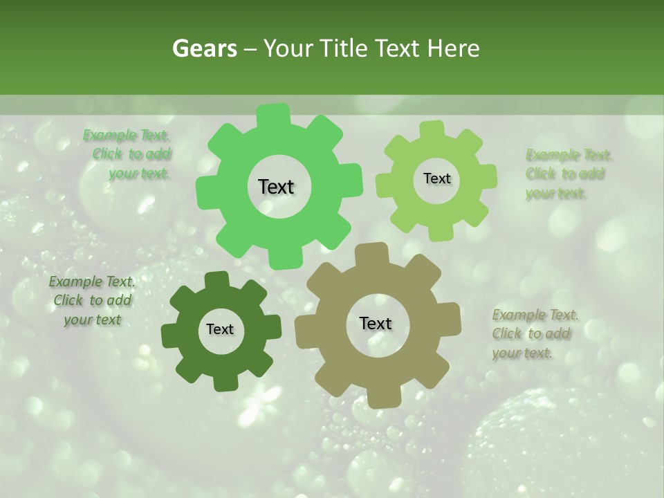 Skiing Over Star PowerPoint Template