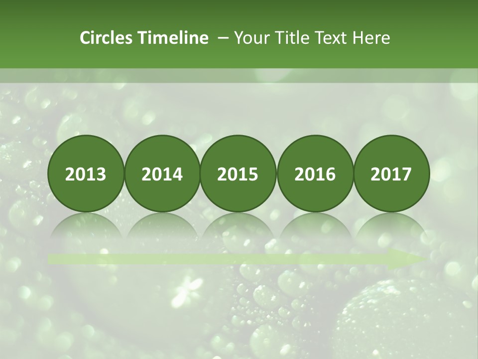 Skiing Over Star PowerPoint Template