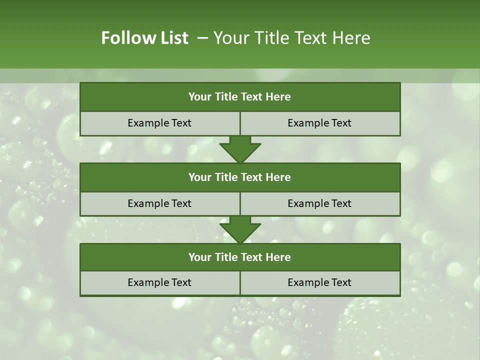 Skiing Over Star PowerPoint Template