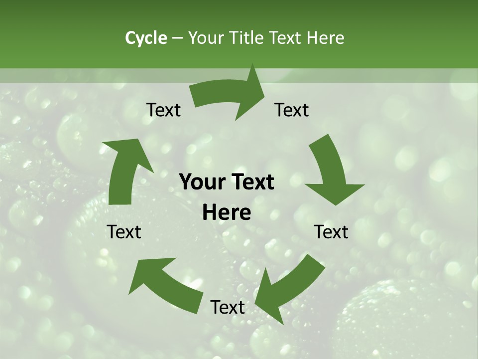 Skiing Over Star PowerPoint Template