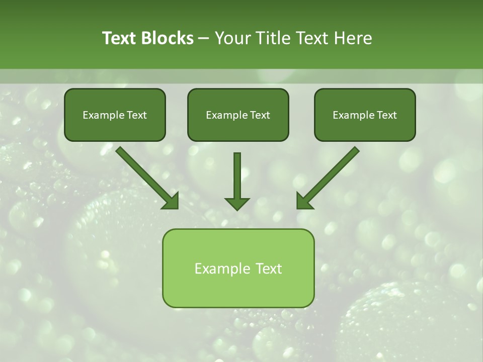 Skiing Over Star PowerPoint Template