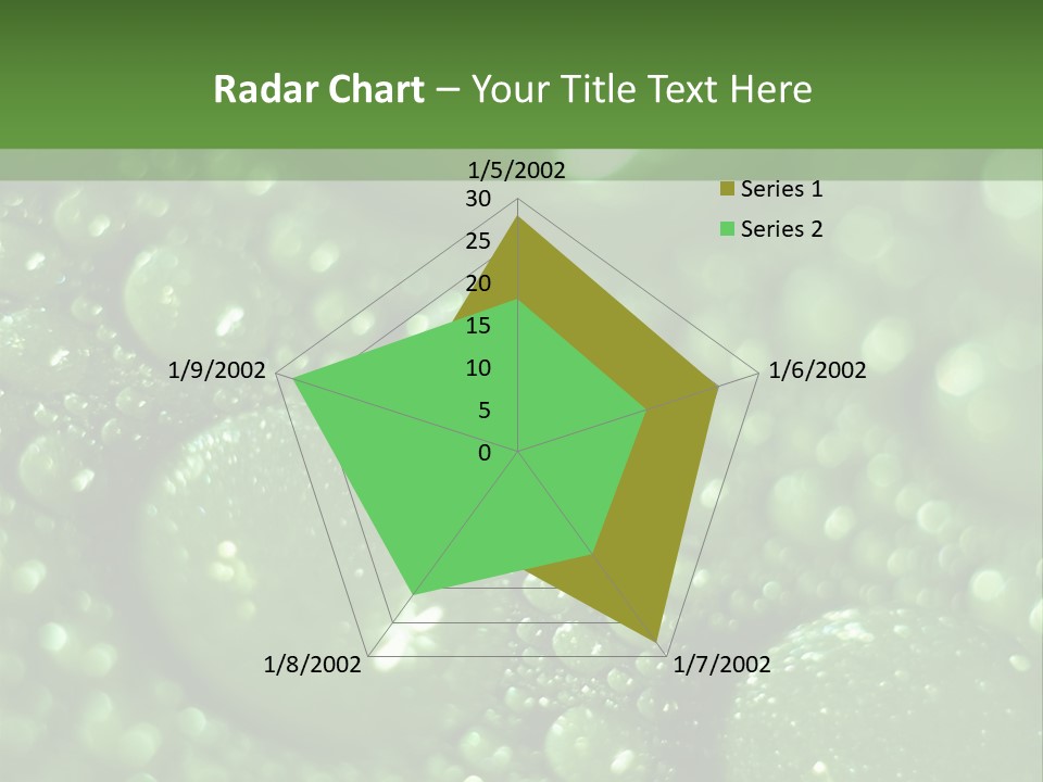 Skiing Over Star PowerPoint Template