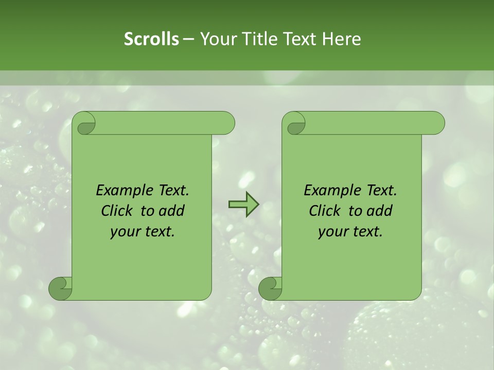 Skiing Over Star PowerPoint Template