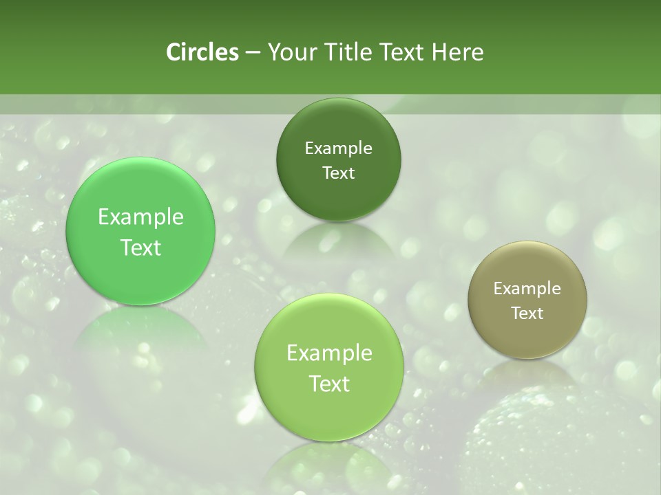 Skiing Over Star PowerPoint Template