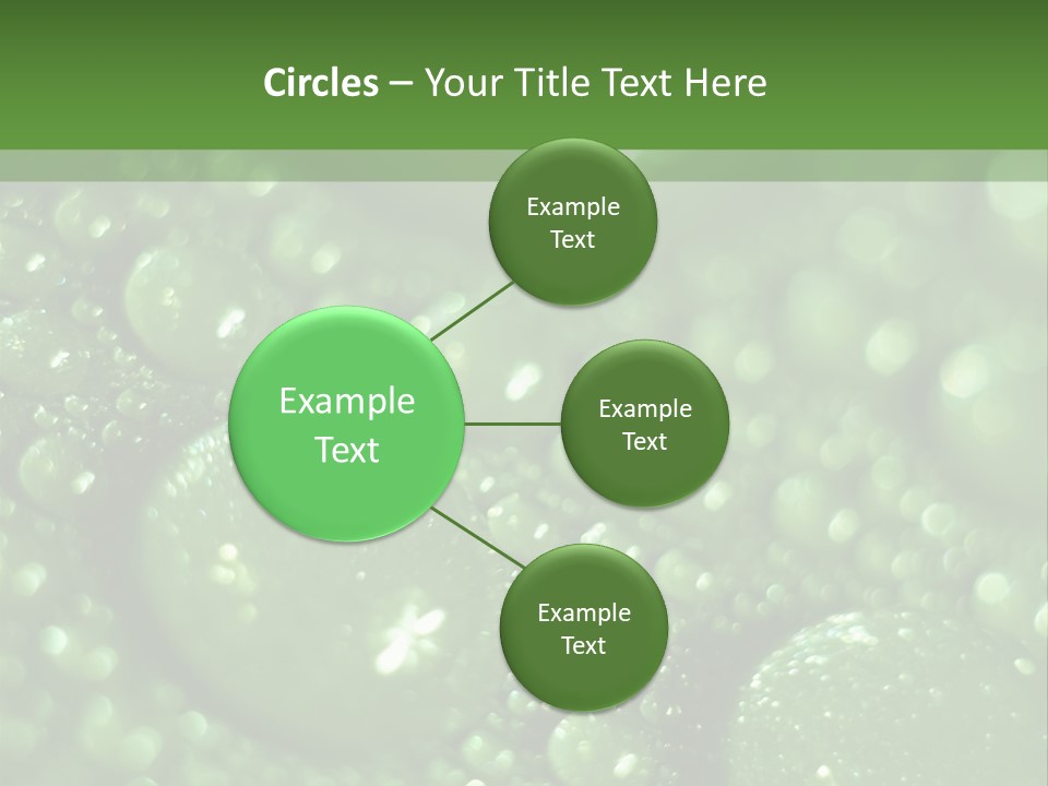 Skiing Over Star PowerPoint Template