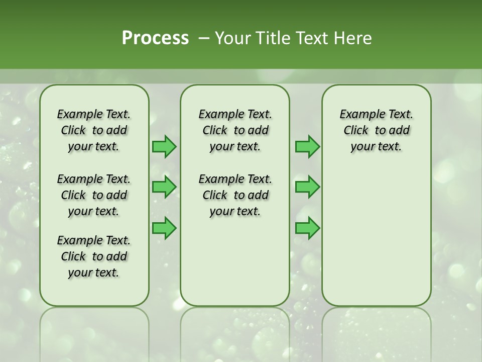 Skiing Over Star PowerPoint Template