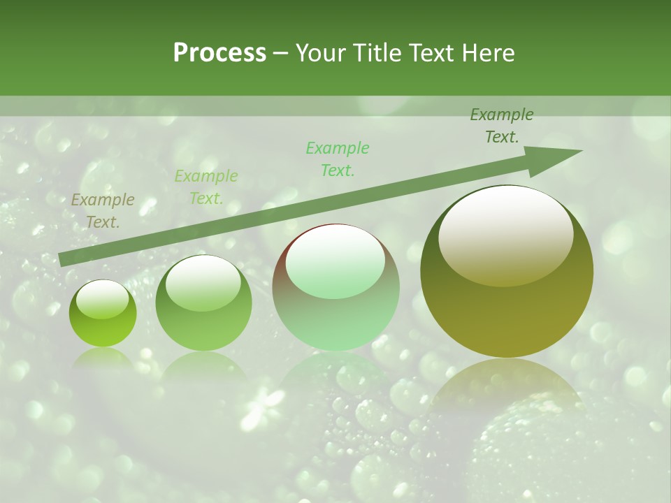 Skiing Over Star PowerPoint Template