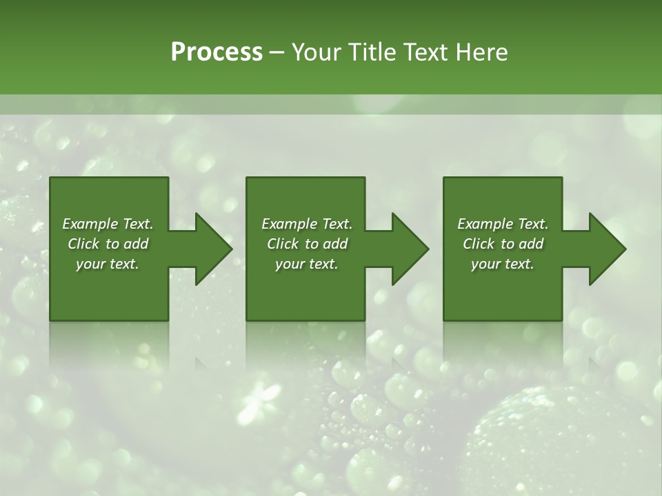 Skiing Over Star PowerPoint Template