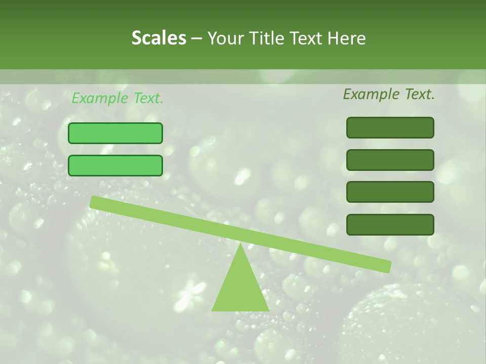 Skiing Over Star PowerPoint Template