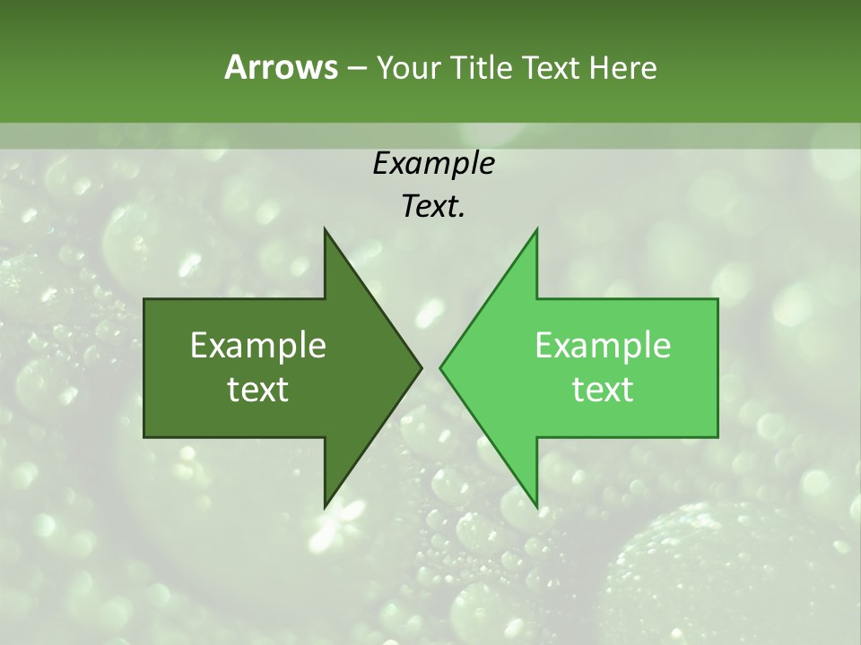 Skiing Over Star PowerPoint Template