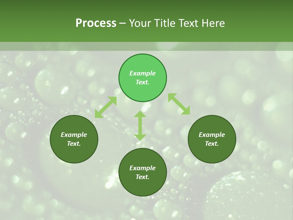 Skiing Over Star PowerPoint Template