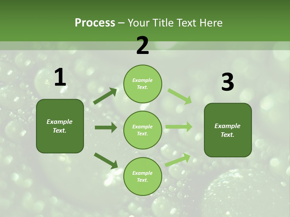 Skiing Over Star PowerPoint Template