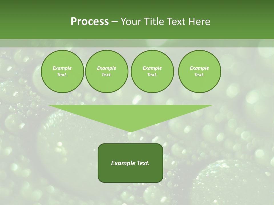 Skiing Over Star PowerPoint Template