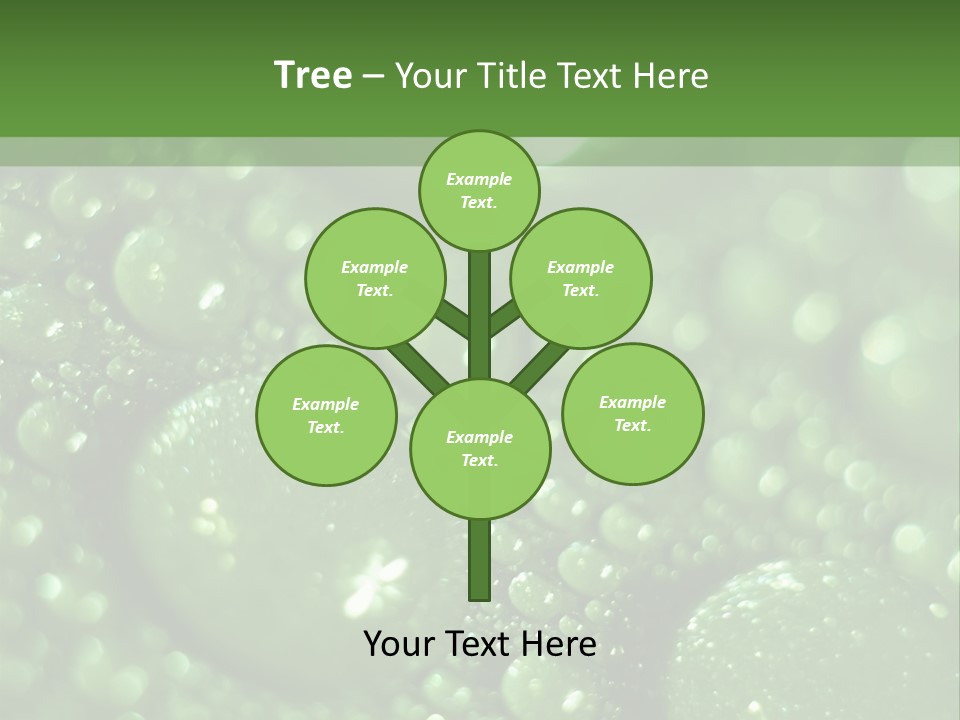 Skiing Over Star PowerPoint Template