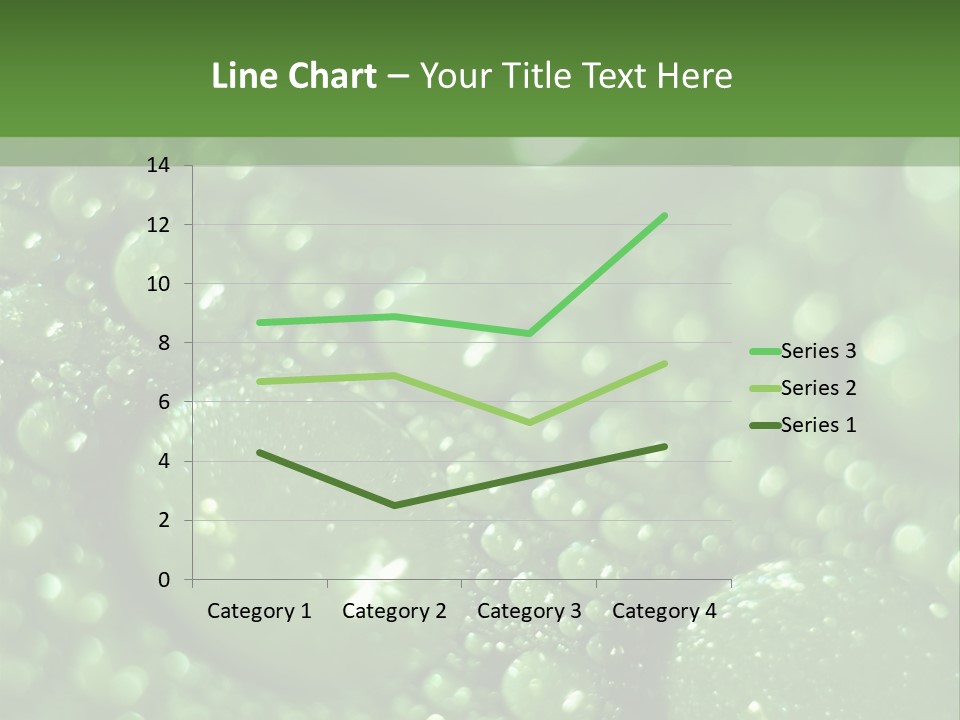 Skiing Over Star PowerPoint Template