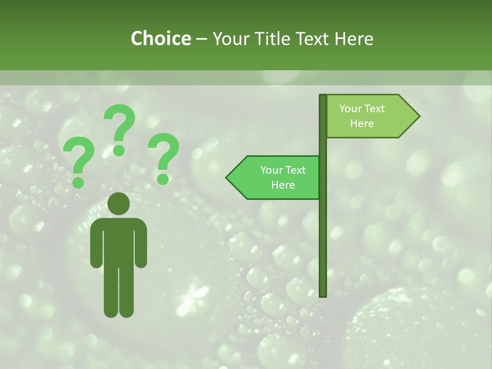 Skiing Over Star PowerPoint Template