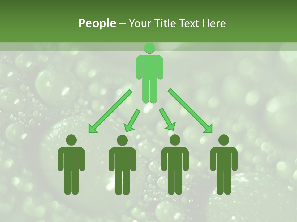 Skiing Over Star PowerPoint Template