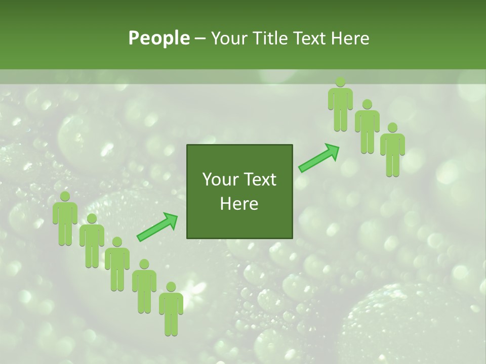 Skiing Over Star PowerPoint Template